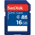 SanDisk 16GB Secure Digital High Capacity (SDHC) Card - Class 2