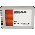 StarTech.com 1.8in Micro SATA to Compact Flash Solid State Drive Enclosure Adapter