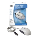 Belkin International, Inc - F8E814-OPT - Belkin Optical Mouse USB/PS2 with Scrollwheel
