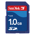 SanDisk Corporation - SDSDB-1024-A10 - SanDisk 1GB Secure Digital Card