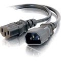 Cables To Go - 03140 - Cables To Go 1ft Computer Power Cord Extension - Black