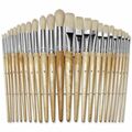 ChenilleKraft Round Wood Paint Brush Set