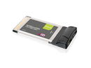 IOGEAR 2 Port eSATA CardBus Card ( GPS702 )