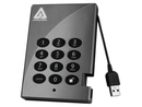 Apricorn Aegis Padlock External Hard Drive with 256-bit AES Encryption ( A25-PL256-500 )