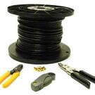 C2G RG6 Dual Shield Coaxial Cable Installation Kit
