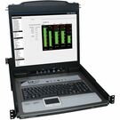 Tripp Lite NetDirector Console RM LCD KVM Switch with 8 Cables