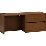 Hon 10700 Series Right Pedestal Credenza With Lateral File