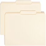 Smead 10376 Manila File Folders With Reinforced Tab