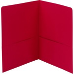 Smead 87859 Red Two-pocket Heavyweight Folders