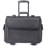 Bugatti Carrying Case (roller) For 17" Notebook, Document - Black