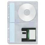 Compucessory 4-pocket Cd/dvd Ring Binder Pages