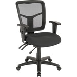 Lorell 86000 Series Managerial Mid-back Chair