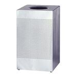 Rubbermaid Commercial Stainless Steel Hinged Top Receptacle