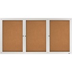 Quartet® Enclosed Cork Bulletin Board For Indoor Use, 6