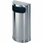 Rubbermaid Commercial Half Round Steel Receptacles