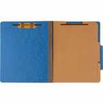 Acco® Pressboard 6-part Classification Folders, Letter, Blue, Box Of 10