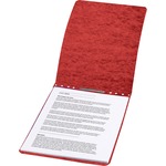 Acco® Presstex® Report Covers, Top Binding For Letter Size Sheets, 3" Capacity, Red