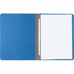 Acco® Presstex® Report Covers, Side Binding For Letter Size Sheets, 3" Capacity, Light Blue
