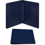 Acco® Recycled Scored Hinge Report Covers, Side Binding For Letter Size Sheets, 3" Capacity, Dark Blue