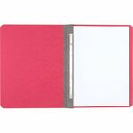 Acco® Pressboard Report Covers, Side Binding For Letter Size Sheets, 3" Capacity, Executive Red