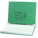 Acco® Presstex® Covers W/ Hooks, Unburst 14 7/8" X 11" Sheets, Light Green