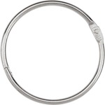 Acco® Loose Leaf Rings, 2" Capacity, Silver, 50/box