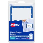 Avery Adhesive Name Badge Labels
