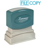 Xstamper Inked File Copy Title Stamp
