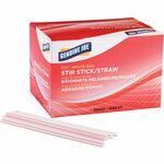 Genuine Joe 5-1/2" Plastic Stir Stick/straws