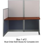 Bush Business Furniture Office In An Hour 65w X 33d Straight Workstation Box 1 Of 2