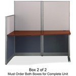 Bush Business Furniture Office In An Hour 65w X 33d Straight Workstation Box 2 Of 2