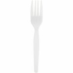 Genuine Joe Medium-weight Plastic Forks
