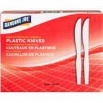 Genuine Joe Medium-weight Plastic Knives