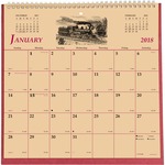 Brownline Monthly Wall Calendar