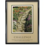 Advantus Challenge Framed Motivational Print