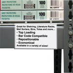 C-line Best Value Peel/stick Shelf Label Holders