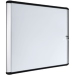 Mastervision Swing Door Enclosed Dry-erase Board