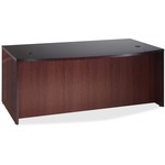 Lorell D-shaped Bowfront Desk