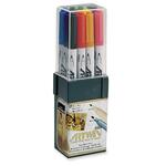 Marvy Uchida Artwin Assorted 1-12 Double-ended Markers