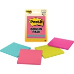 Post-it Notes, 3 In X 3 In, Cape Town Color Collection