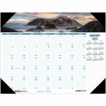House Of Doolittle Earthscapes Coastlines Desk Pad Calendar