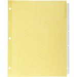 Kleer-fax 3-hole Punched Insertable Index Dividers
