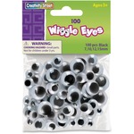 Chenillekraft 100-pc Assorted Size Wiggle Eyes