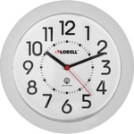 Lorell Radio-controlled 9" Round Wall Clock