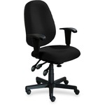 9 To 5 Seating Agent 1660 Mid-back Task Chair With Arms
