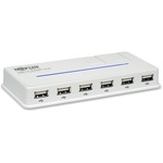 Tripp Lite 10-port Usb 2.0 Hi-speed Hub Compact Desktop Mobile Tower