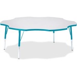 Berries Elementary Height Prism Six-leaf Table