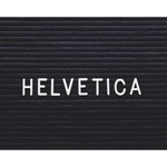 Ghent Letterboard 1" Plastic Helvetica Characters