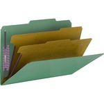 Smead 19201 Green Pressguard Classification File Folder With Safeshield Fasteners