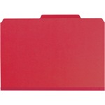 Smead 19202 Bright Red Pressguard Classification File Folder With Safeshield Fasteners